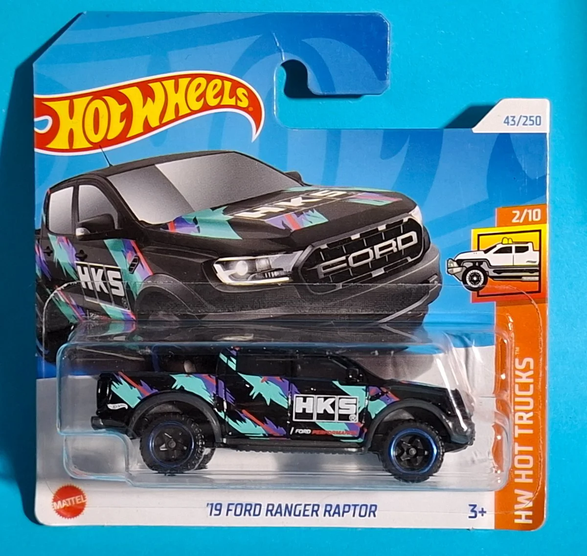 Hot Wheels '19 FORD RANGER RAPTOR 1:64