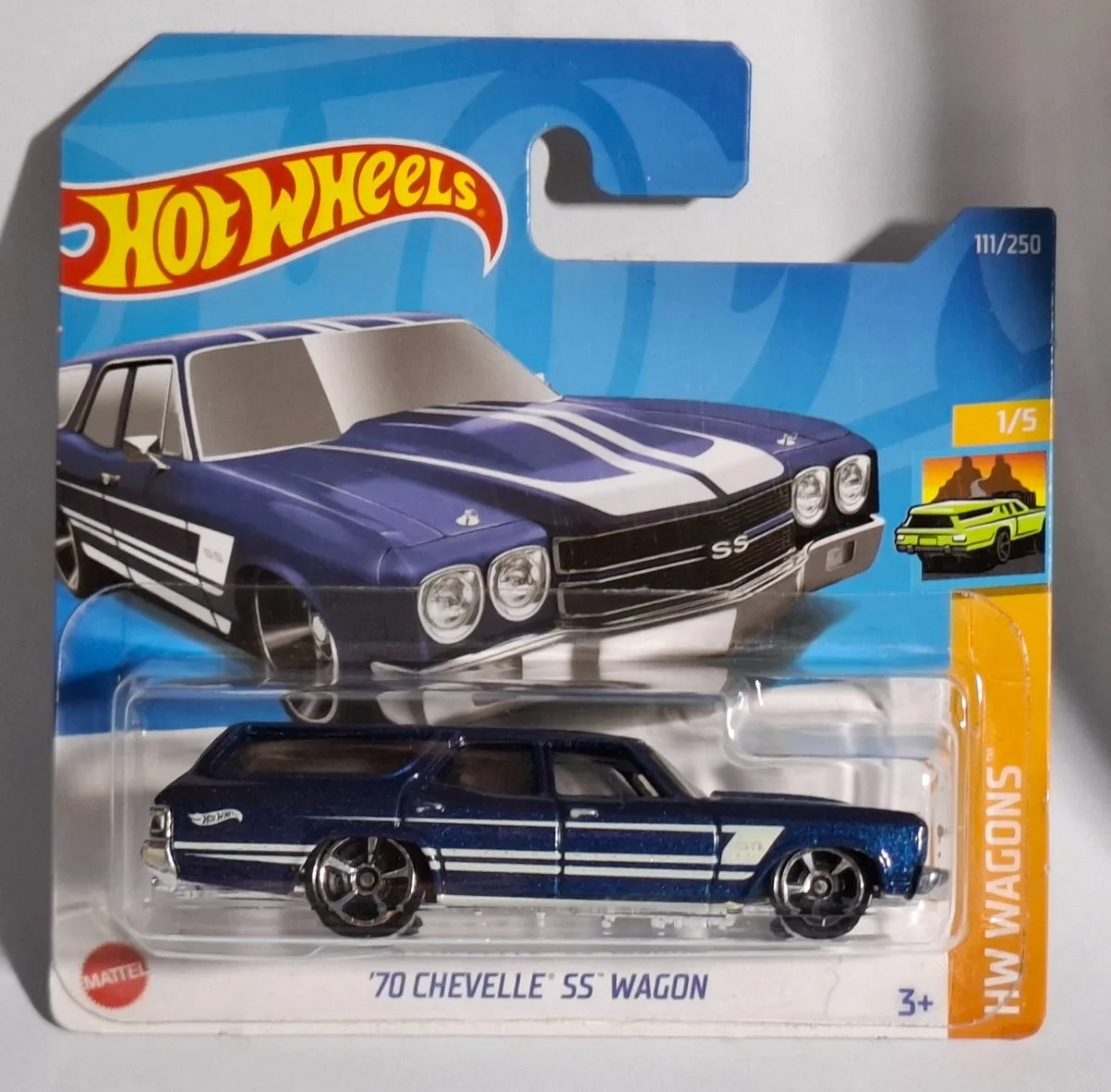 Hot Wheels '70 CHEVY CHEVELLE SS WAGON 1:64