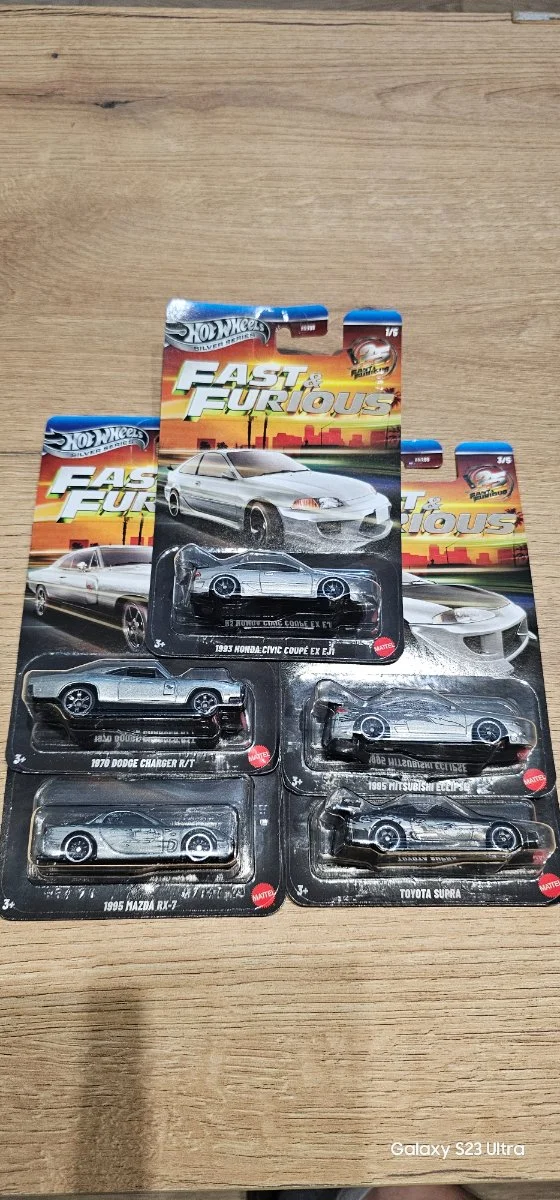 Hot Wheels F&F zamac serija 25ta godisnjica 1:64