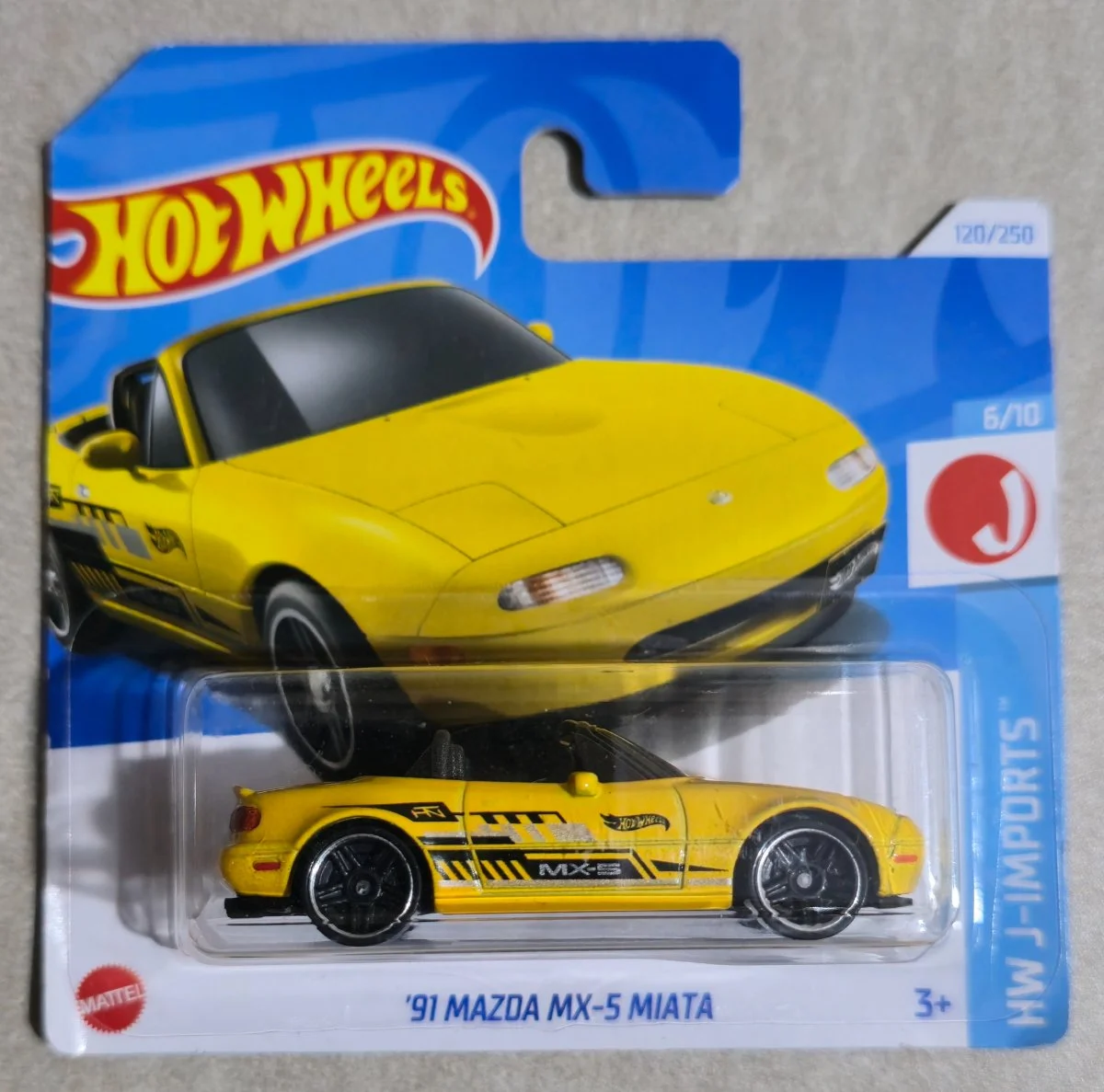 Hot Wheels '91 Mazda MX-5 Miata 1:64