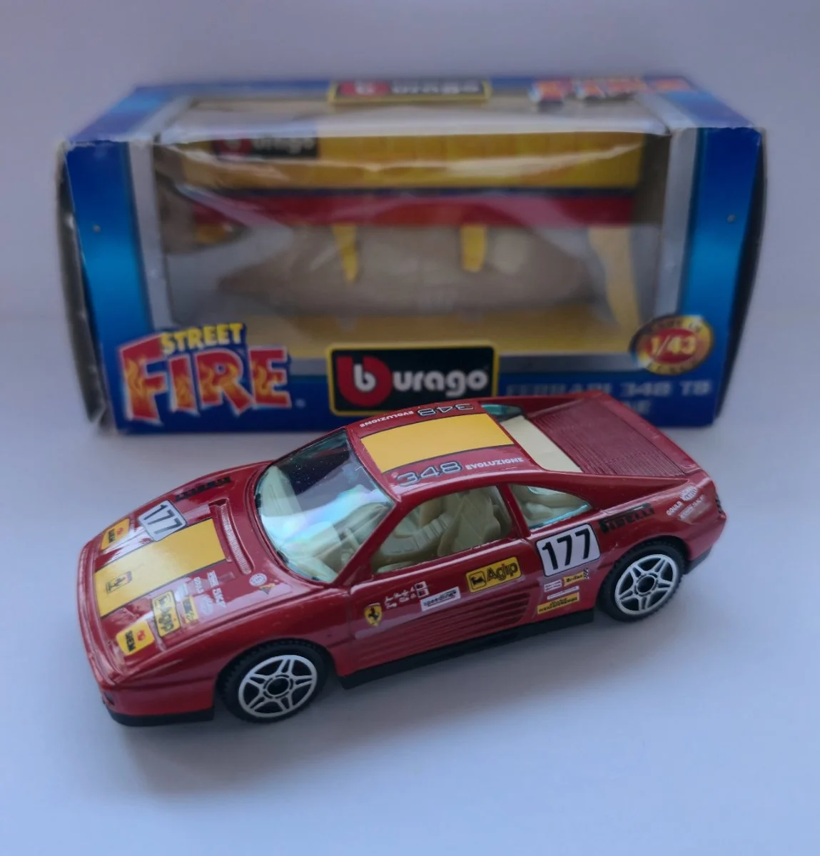 Bburago Ferrari 348 TB Evoluzione 1:43