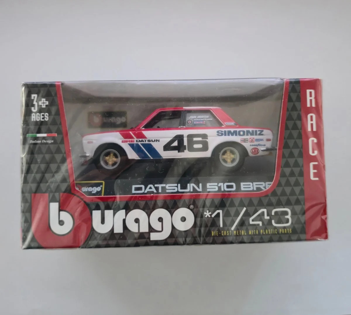 Bburago Datsun 510 BRE 1:43