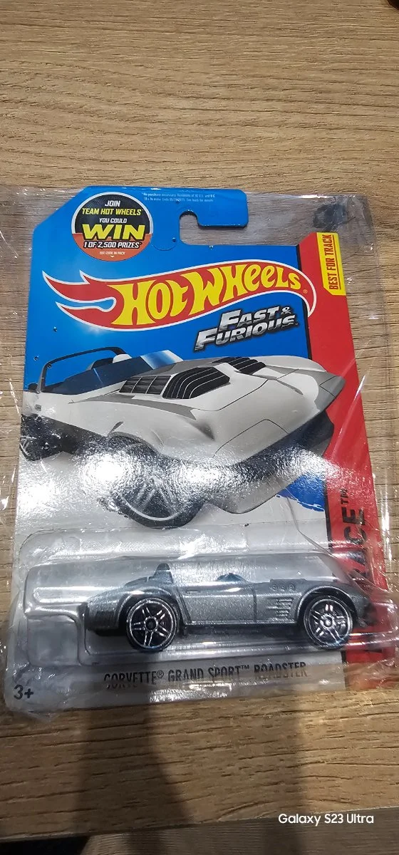 Hot Wheels Corvette Roadster f&f 5 1:64