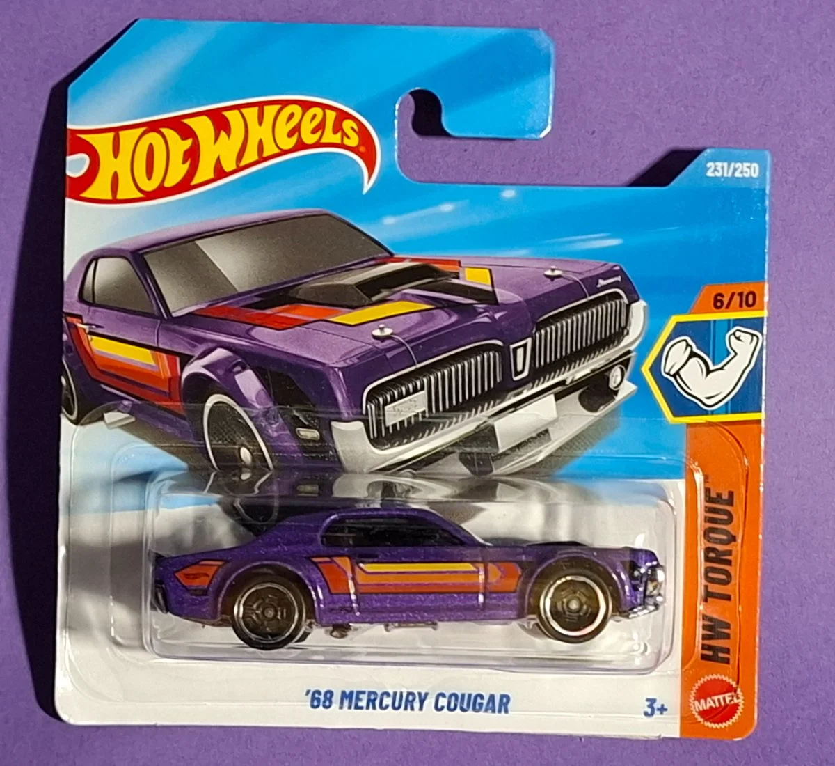 Hot Wheels '68 MERCURY COUGAR 1:64