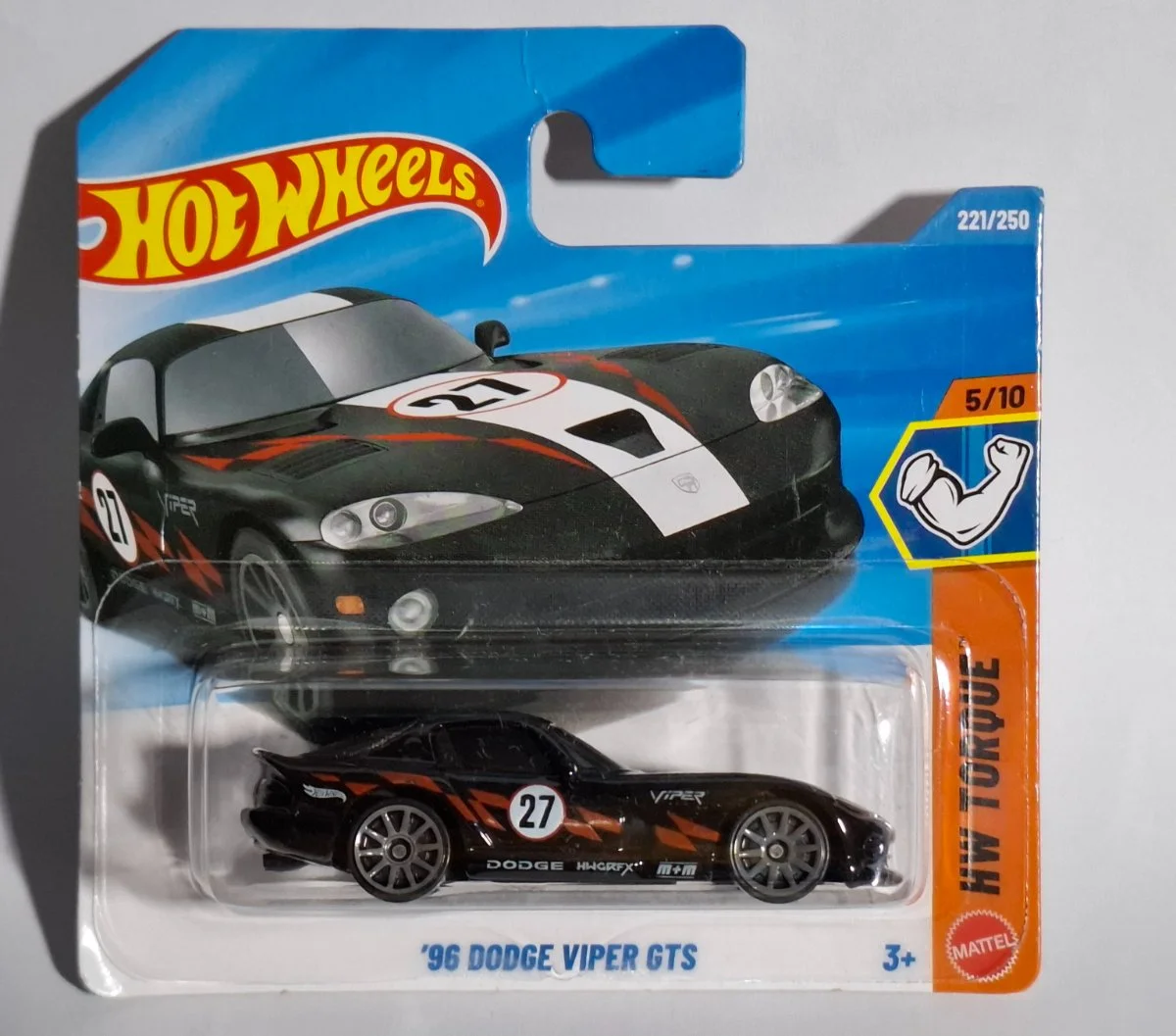 Hot Wheels '96 DODGE VIPER GTS 1:64