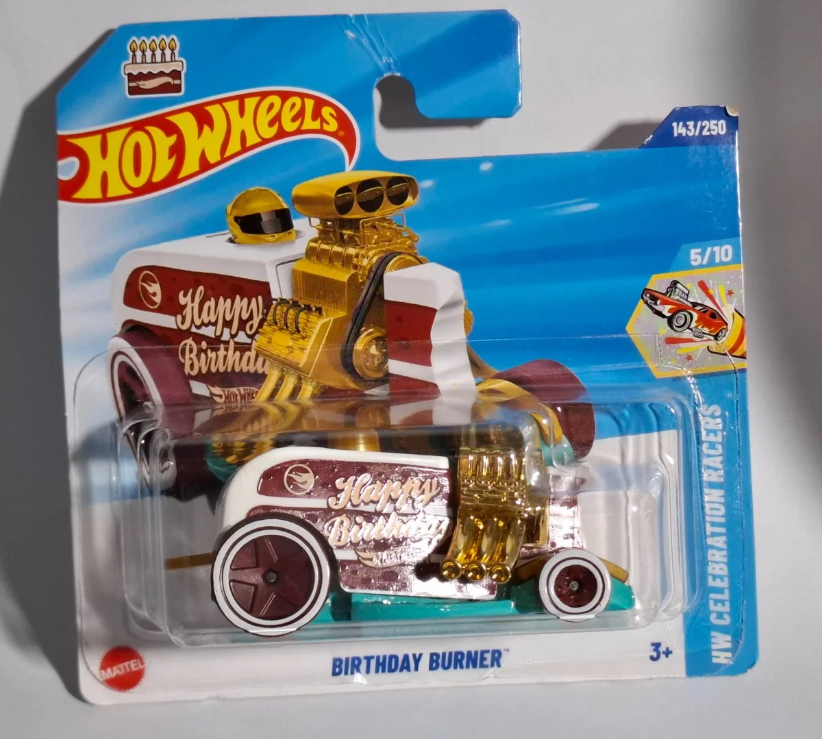 Hot Wheels BIRTHDAY BURNER 1:64