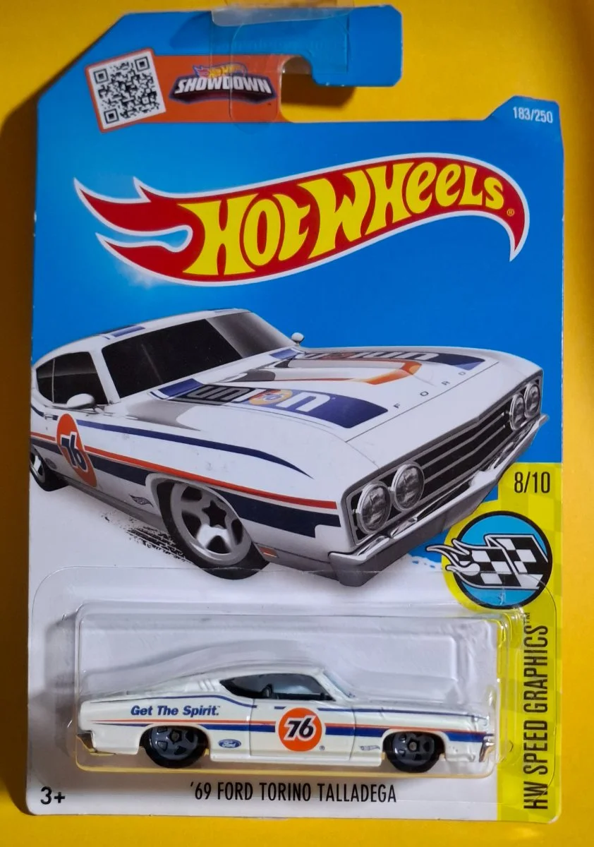 Hot Wheels '69 FORD TORINO TALLADEGA 1:64