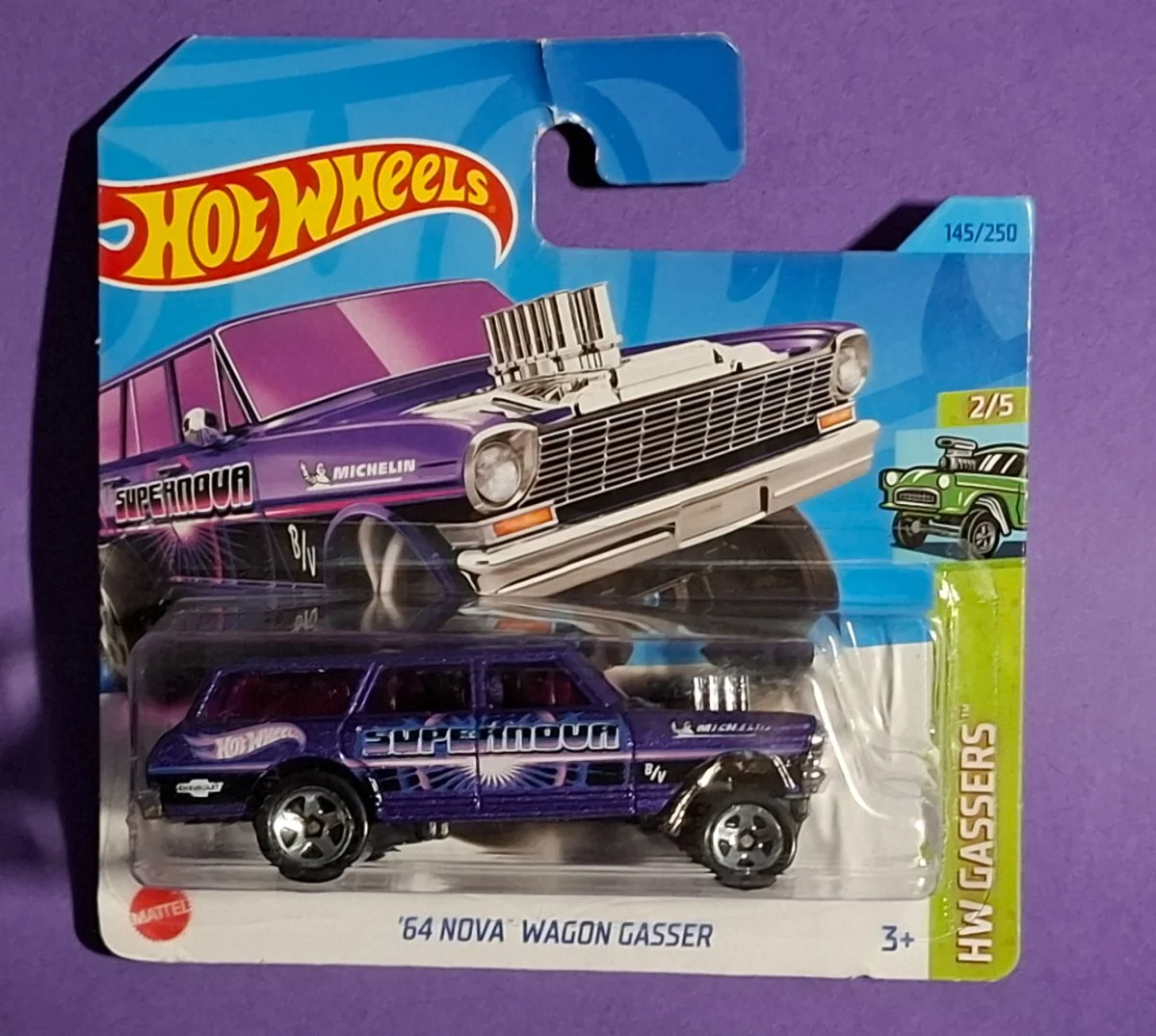 Hot Wheels '64 NOVA WAGON GASSER 1:64