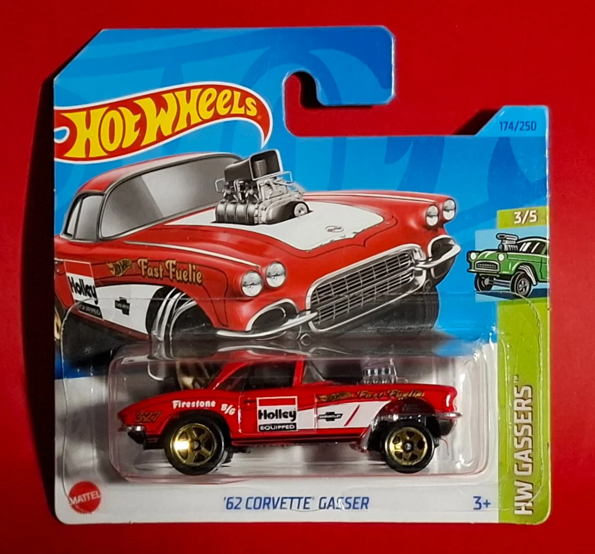 Hot Wheels '62 CORVETTE GASSER 1:64