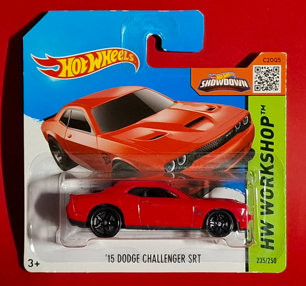 Hot Wheels '15 DODGE CHALLENGER SRT 1:64