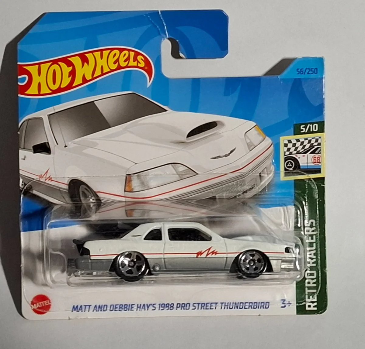 Hot Wheels MATT AND DEBBIE HAY'S 1998 PRO STREET THUNDERBIRD 1:64