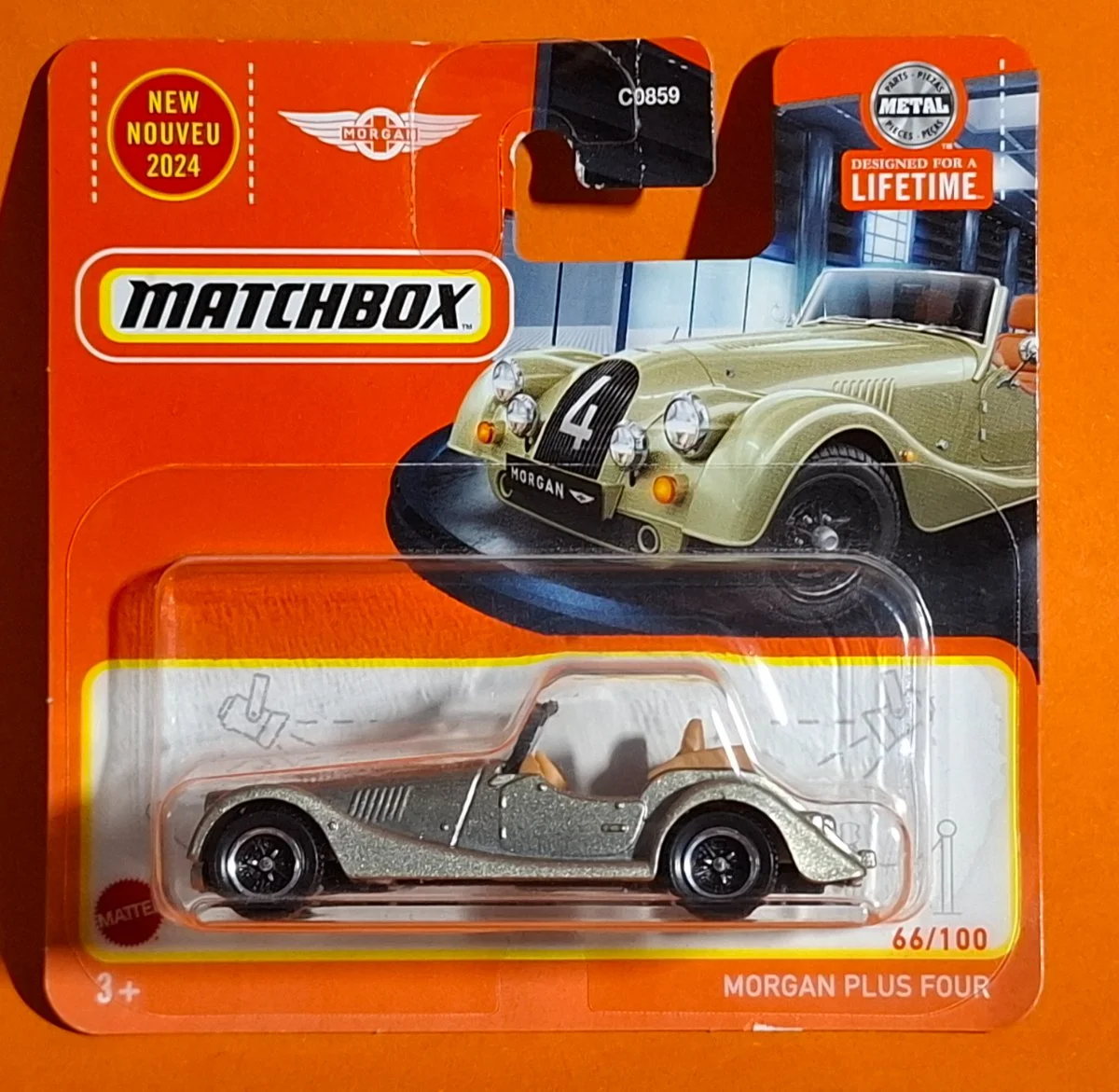 Matchbox MORGAN PLUS FOUR 1:64