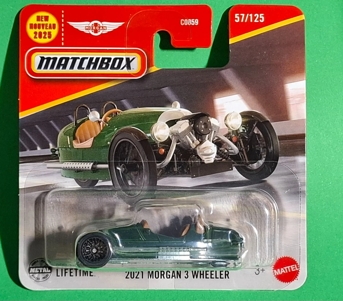 Matchbox 2021 MORGAN 3 WHEELER 1:64