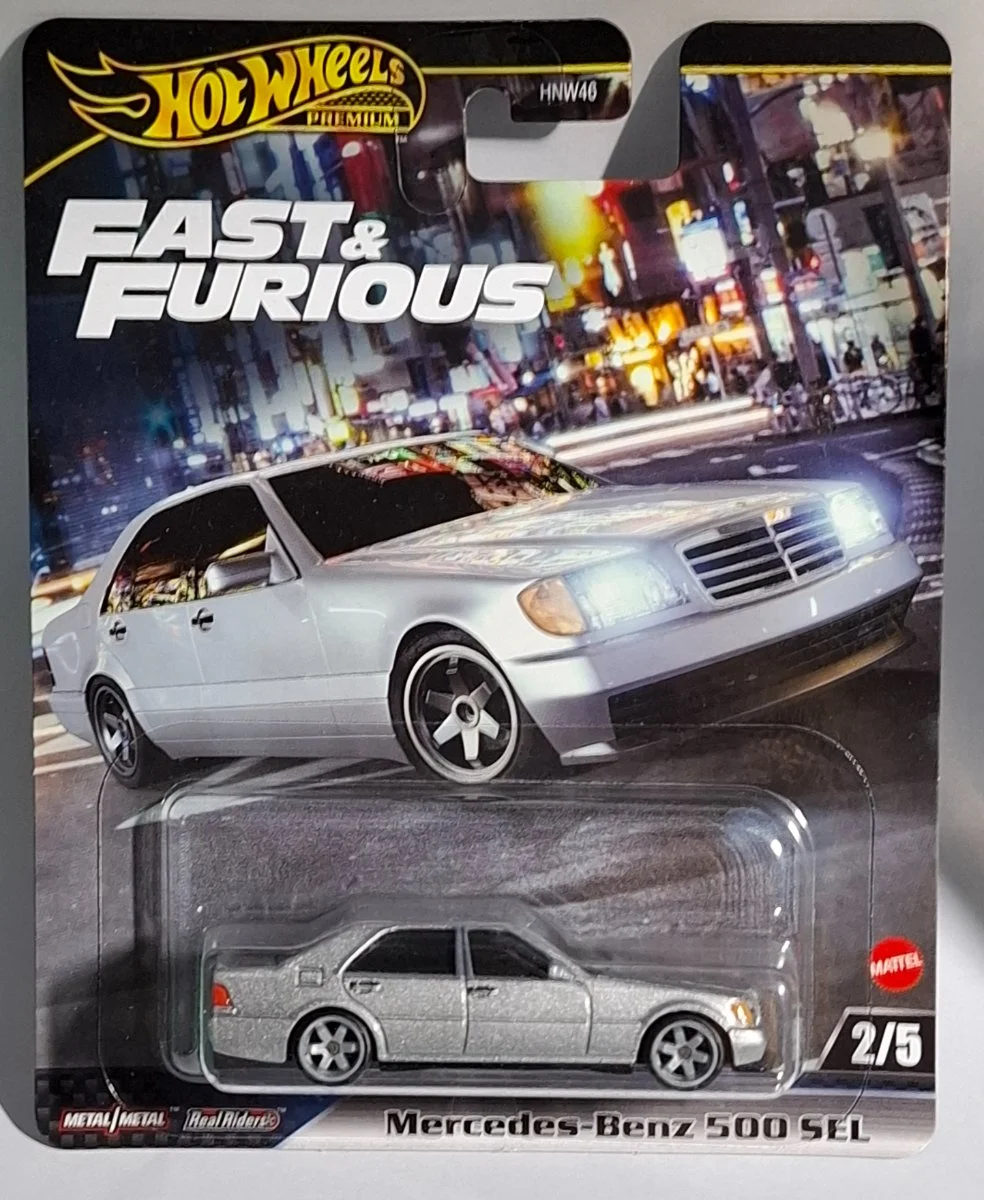Hot Wheels MERCEDES-BENZ 500 SEL 1:64