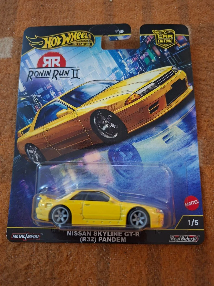 Hot Wheels Nissan Skyline GT-R R32 pandem 1:64