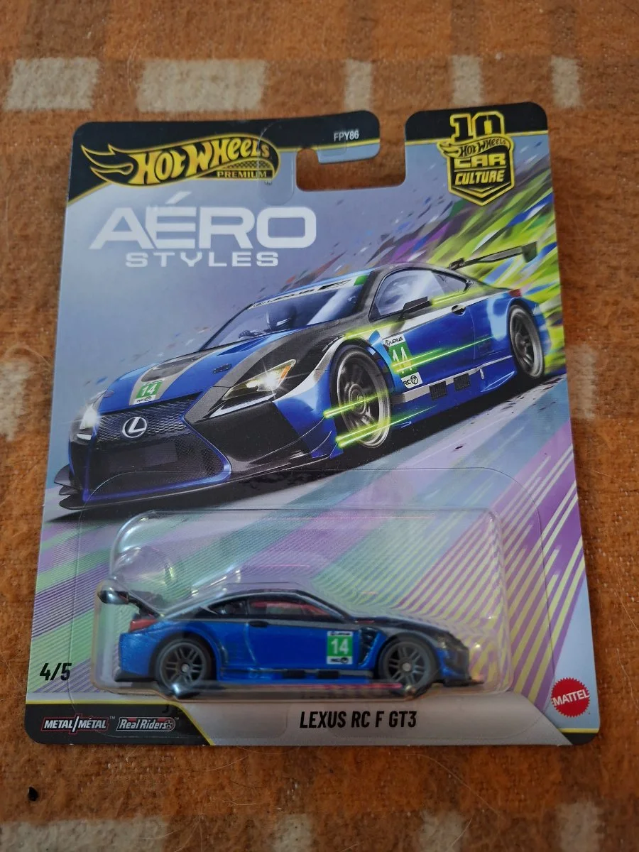 Hot Wheels Lexus RC F GT3 1:64