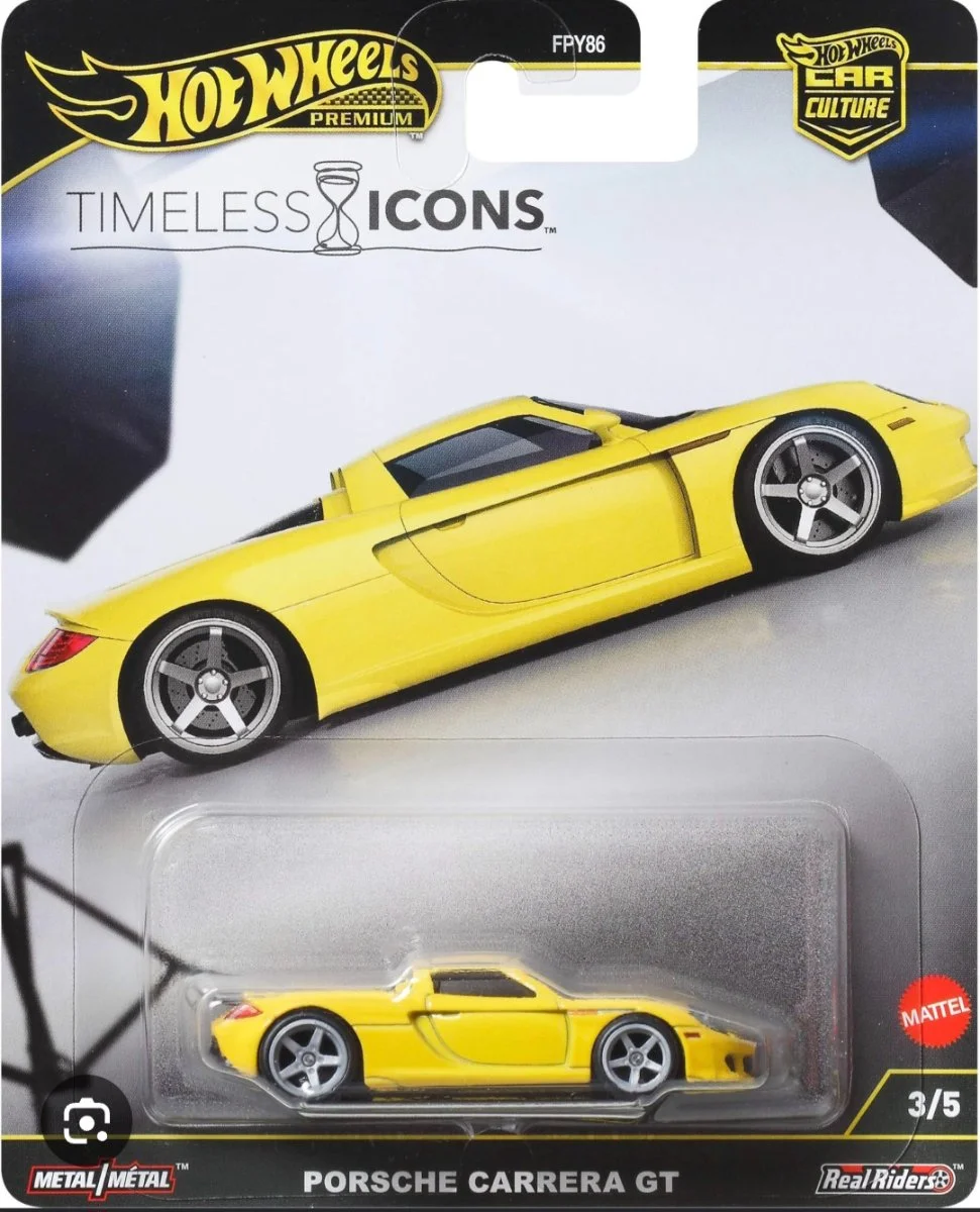 Hot Wheels Porsche carrera GT 1:64