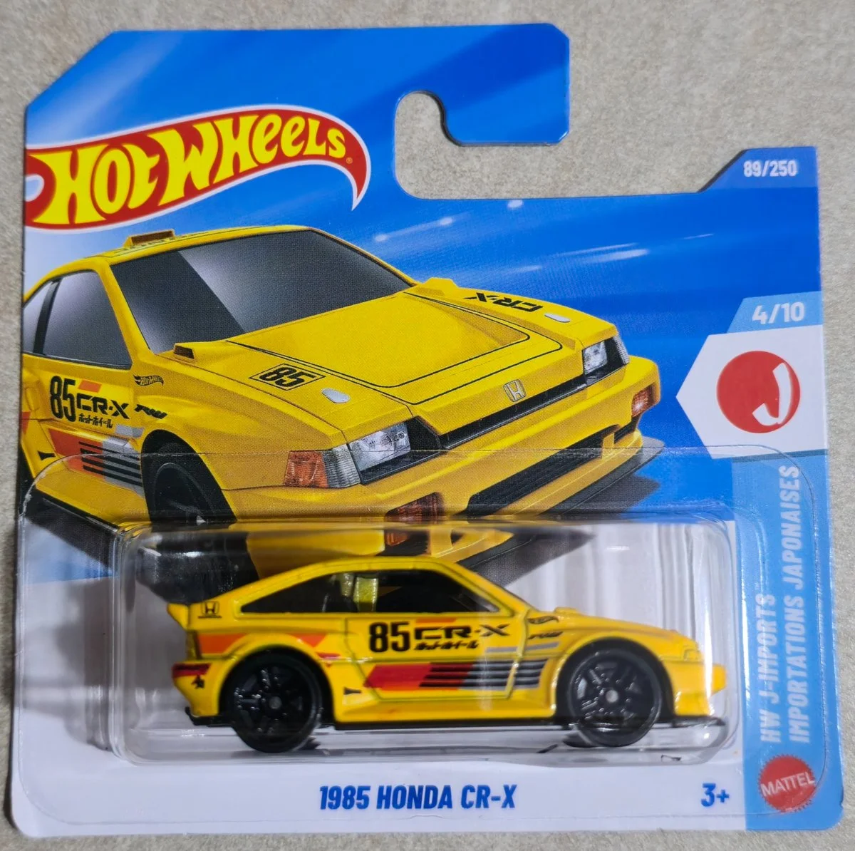 Hot Wheels 1985 Honda CR-X 1:64