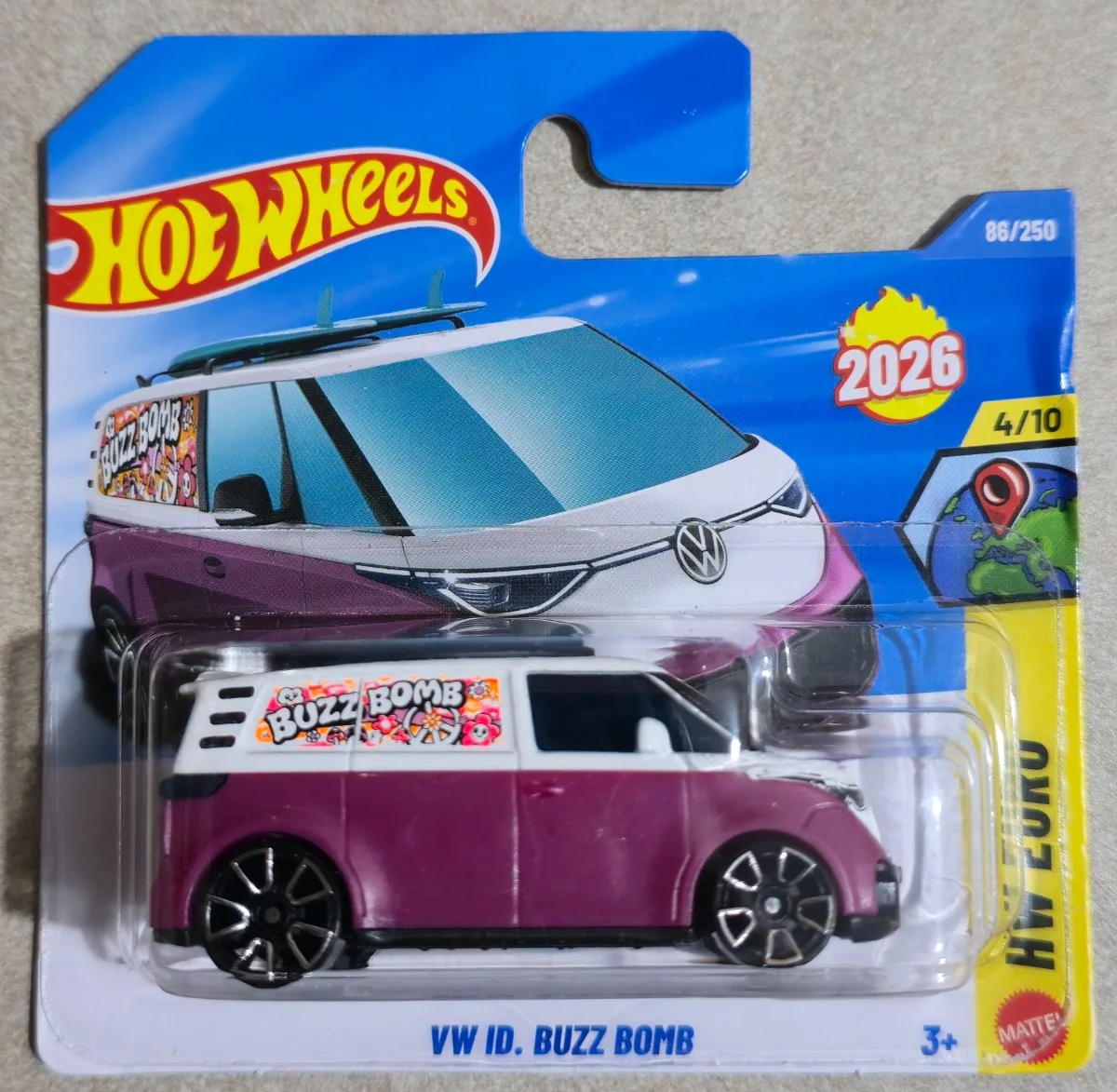 Hot Wheels VW ID. Buzz Bomb 1:64