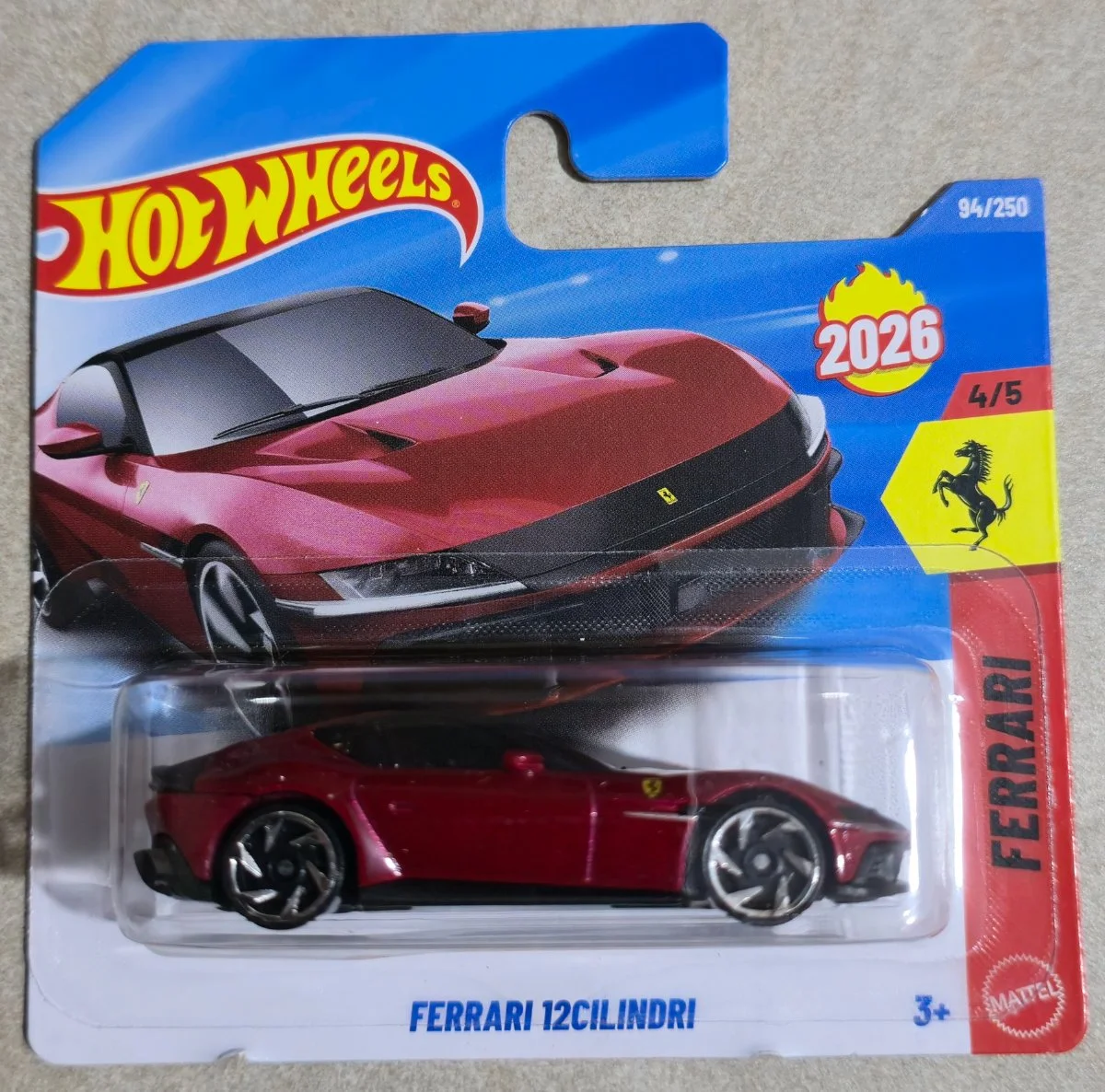 Hot Wheels Ferrari 12Cilindri 1:64