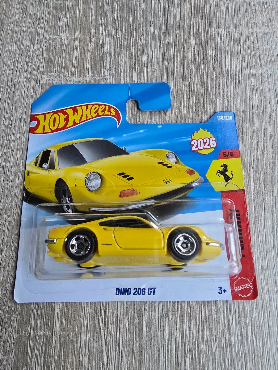 Hot Wheels DINO 206 GT 1:64