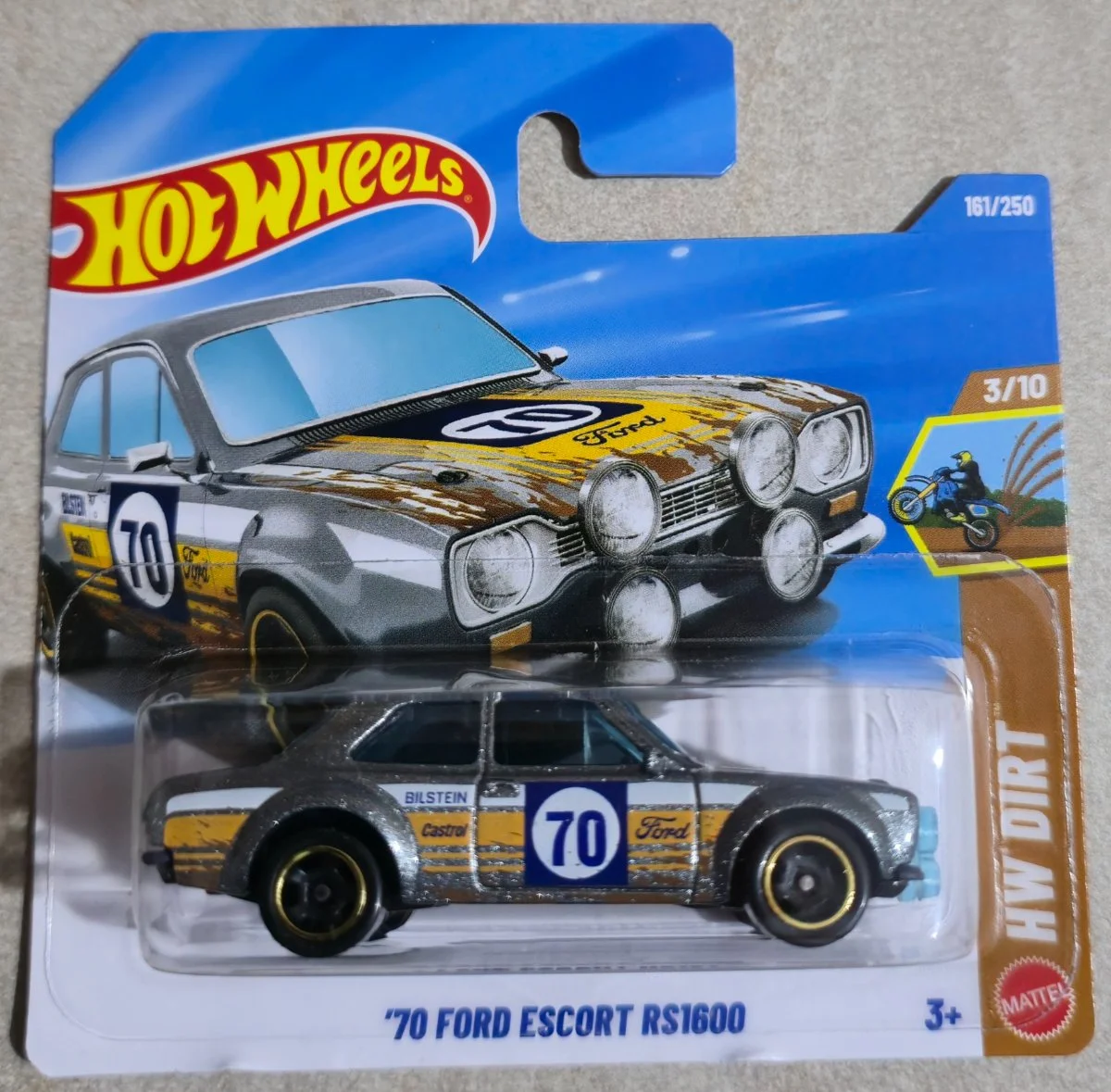 Hot Wheels '70 Ford Escort RS1600 1:64