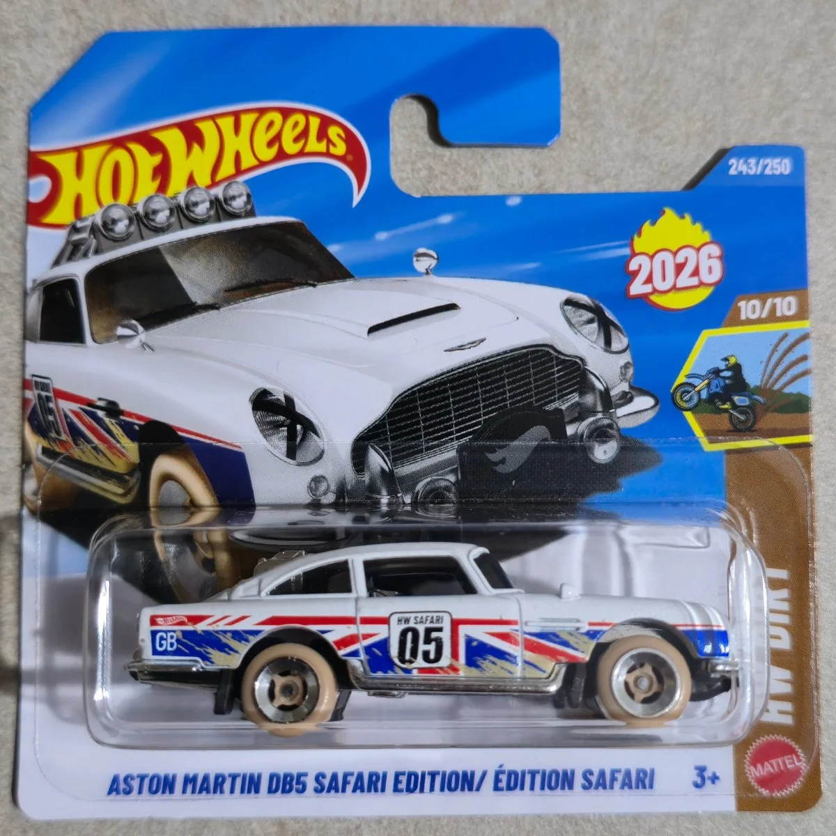 Hot Wheels Aston Martin DB5 Safari Edition 1:64