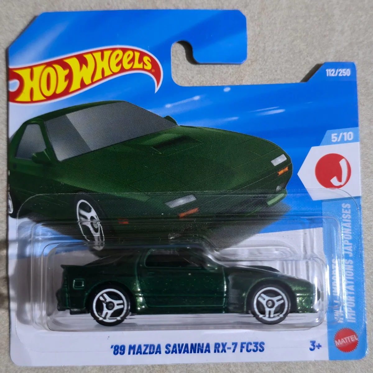 Hot Wheels '89 Mazda Savanna RX-7 FC3S 1:64