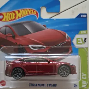 Hot Wheels Tesla Model S plaid