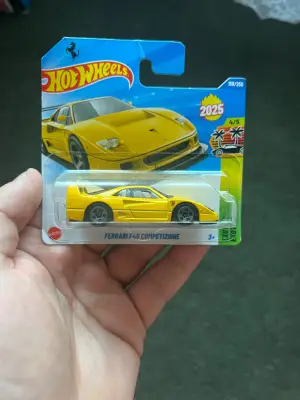 Hot Wheels Ferrari f40 competizione