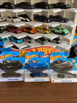 Hot Wheels 3x Ferrari stradale sf90
