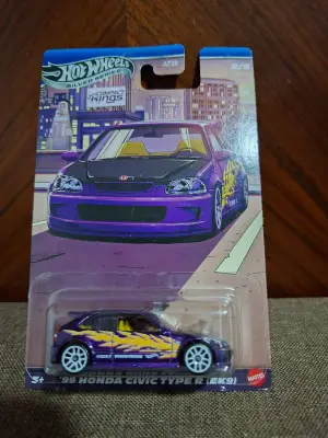 Hot Wheels '99 Honda Civic Type R (EK9)
