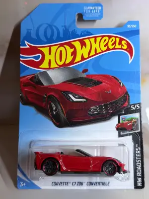 Hot Wheels CORVETTE C7 Z06 CONVERTIBLE