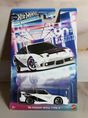 Hot Wheels '96 NISSAN 180SX TYPE X