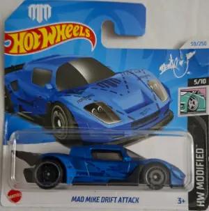 Hot Wheels Mad Mike drift attack