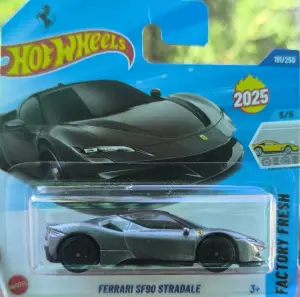 Hot Wheels Ferrari SF90 Stradale Sivi