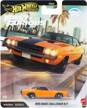 Hot Wheels 1970 Dodge Challenger R/T 1:64 - minigaraza.com