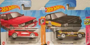 Hot Wheels '87 Audi Quattro & '84 Sport Quattro
