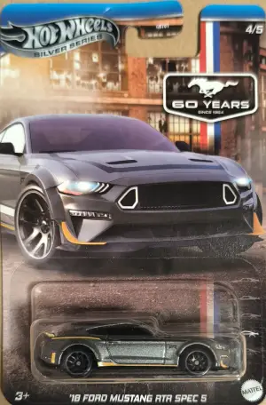 Hot Wheels '18 Ford Mustang RTR Spec 5
