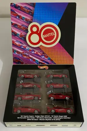 Hot Wheels Mattel 80 years 
