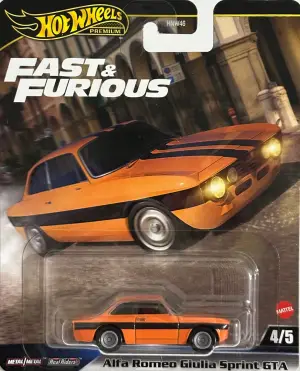Hot Wheels Alfa Romeo Giulia Sprint GTA