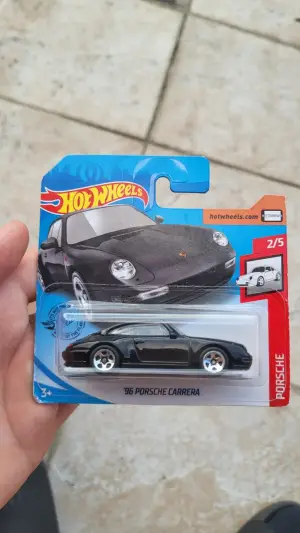 Hot Wheels 96 porsche carrera