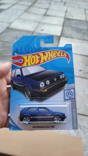 Hot Wheels Volkswagen golf mk2