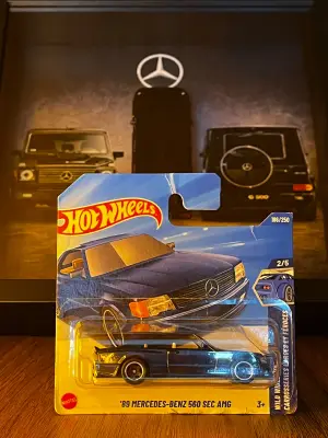 Hot Wheels ‘89 Mercedes-Benz 560 SEC AMG 