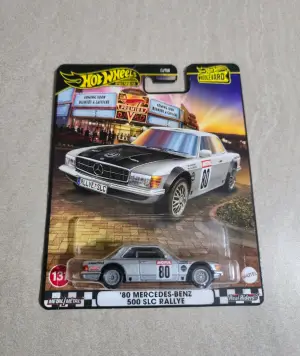 Hot Wheels '80 Mercedes-Benz 500 SLC Rallye