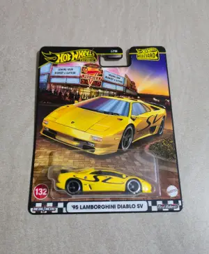 Hot Wheels '95 Lamborghini Diablo SV