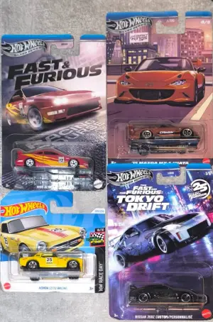 Hot Wheels Mix LOT 1:64 - Minigaraža