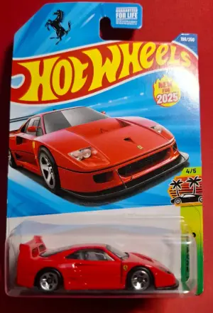 Hot Wheels FERRARI F40 COMPETIZIONE 