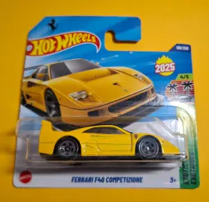 Hot Wheels FERRARI F40 COMPETIZIONE 