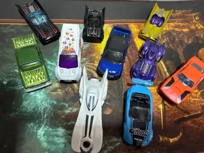 Hot Wheels opened hotwheels